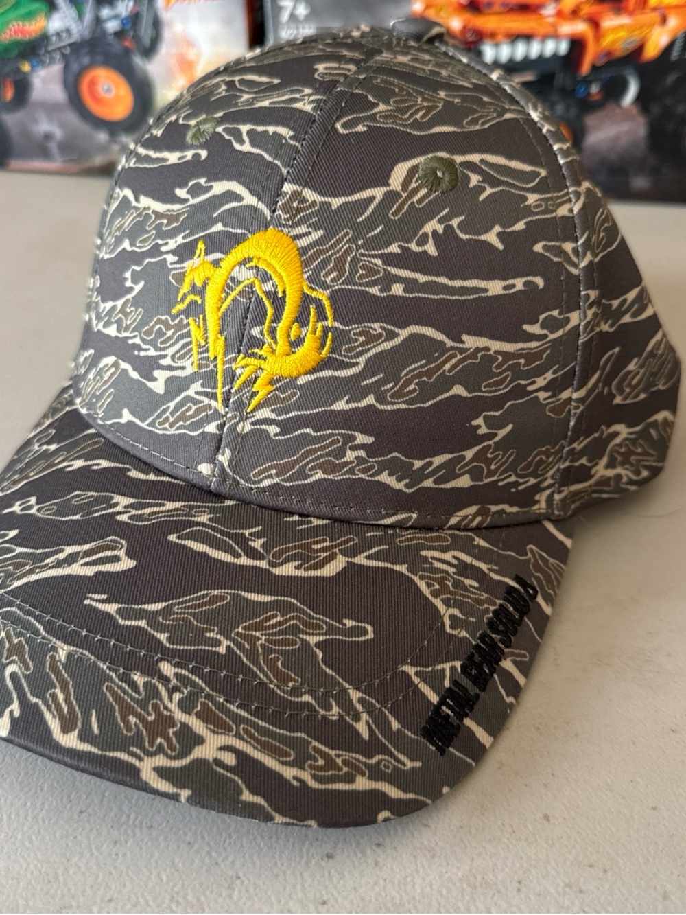 Metal Gear Solid Camo Promo video game hat strap back rare